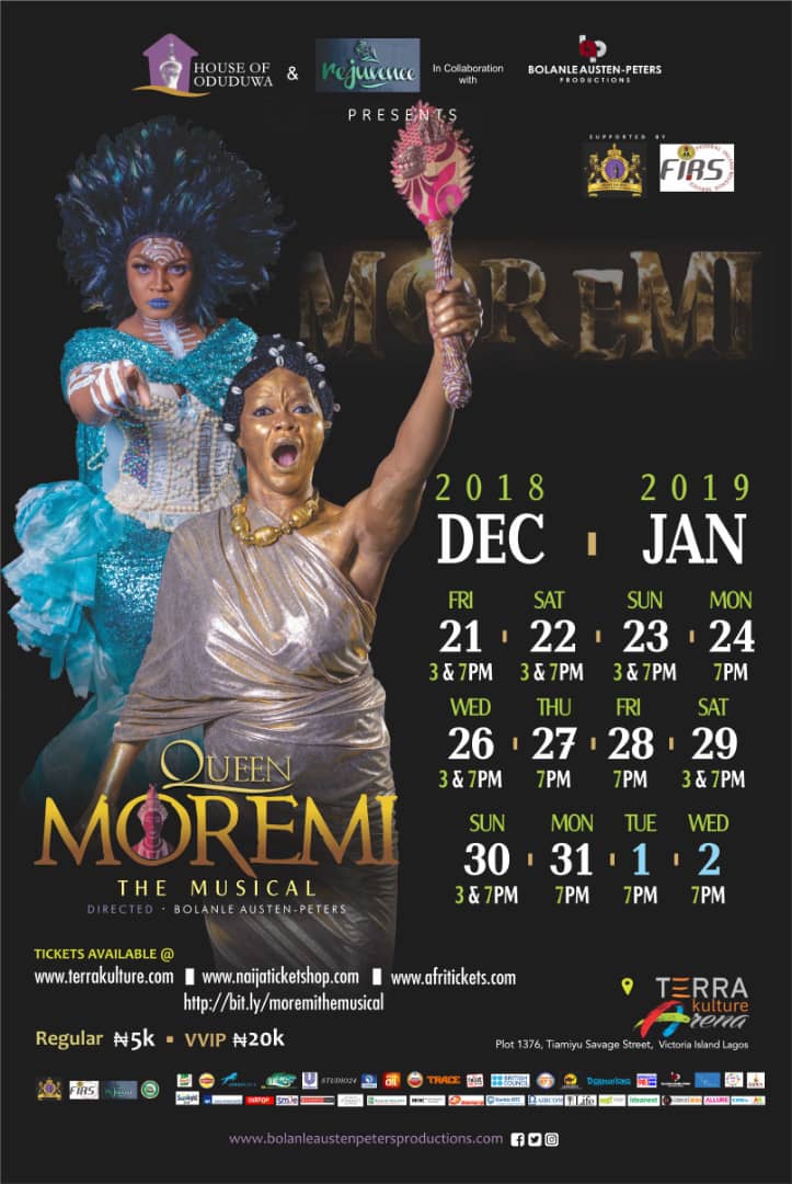 1 1 The Premiere Of Queen Moremi The Musical | The Guardian Nigeria Newspaper