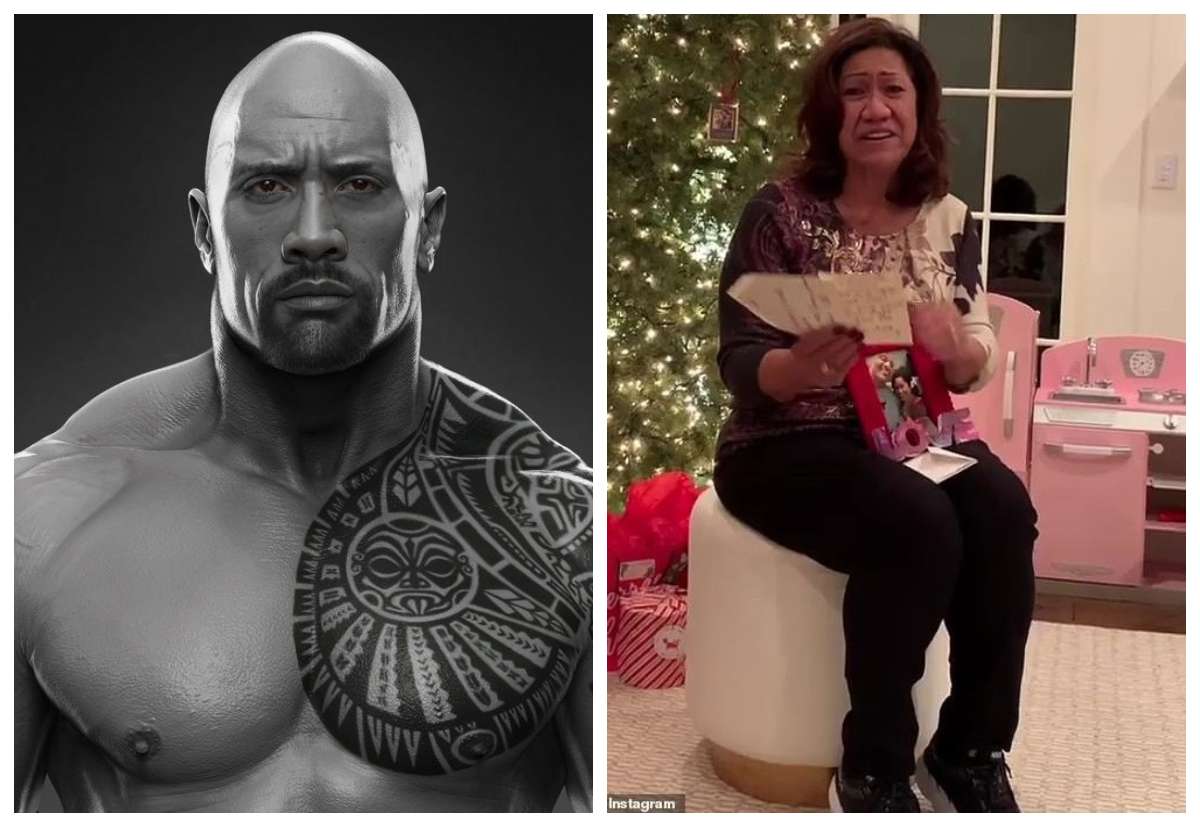 The Rock bought his mom a house for Christmas