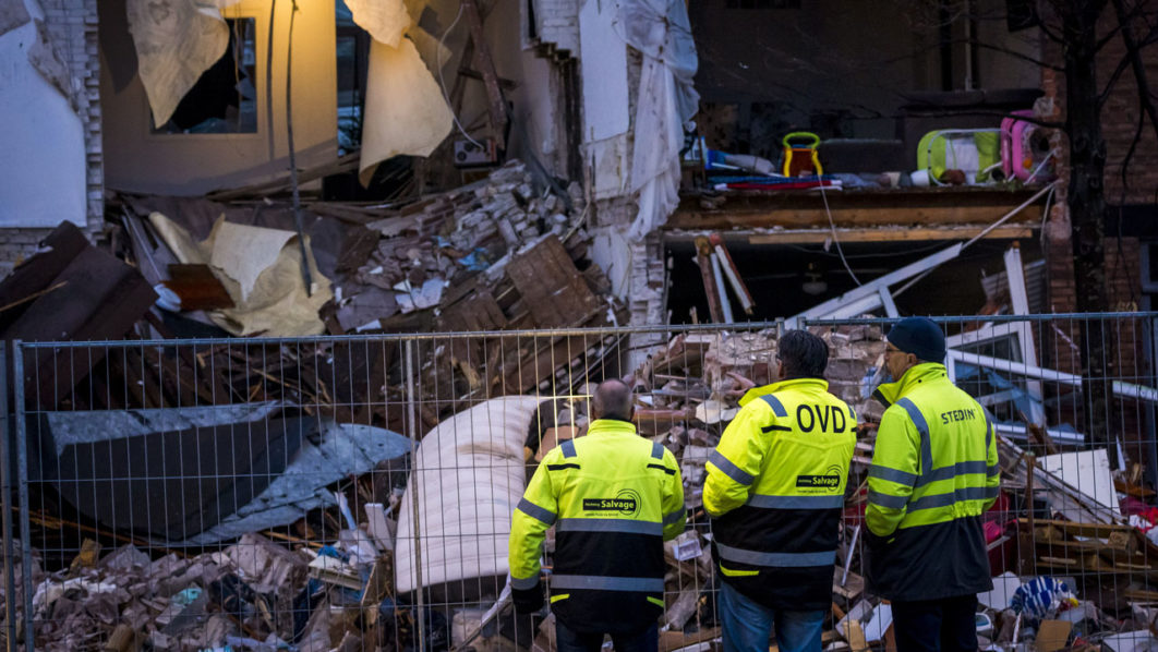 Nine Injured In Dutch Gas Blast Building Collapse | The Guardian ...