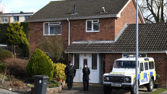 Dismantling of Skripal home in Salisbury gets under way | The Guardian ...