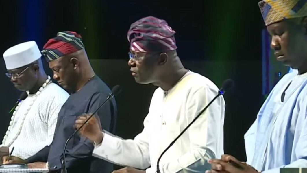 At debate, Lagos guber candidates differ on corruption, indigeneship