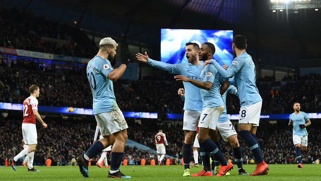 Aguero’s hat-trick takes Man City back to second spot | The Guardian ...