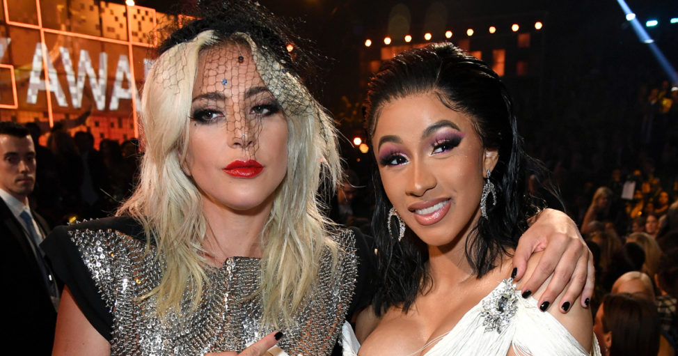 Lady Gaga Defends Cardi B Amid Controversial Grammy Win — Guardian Life ...