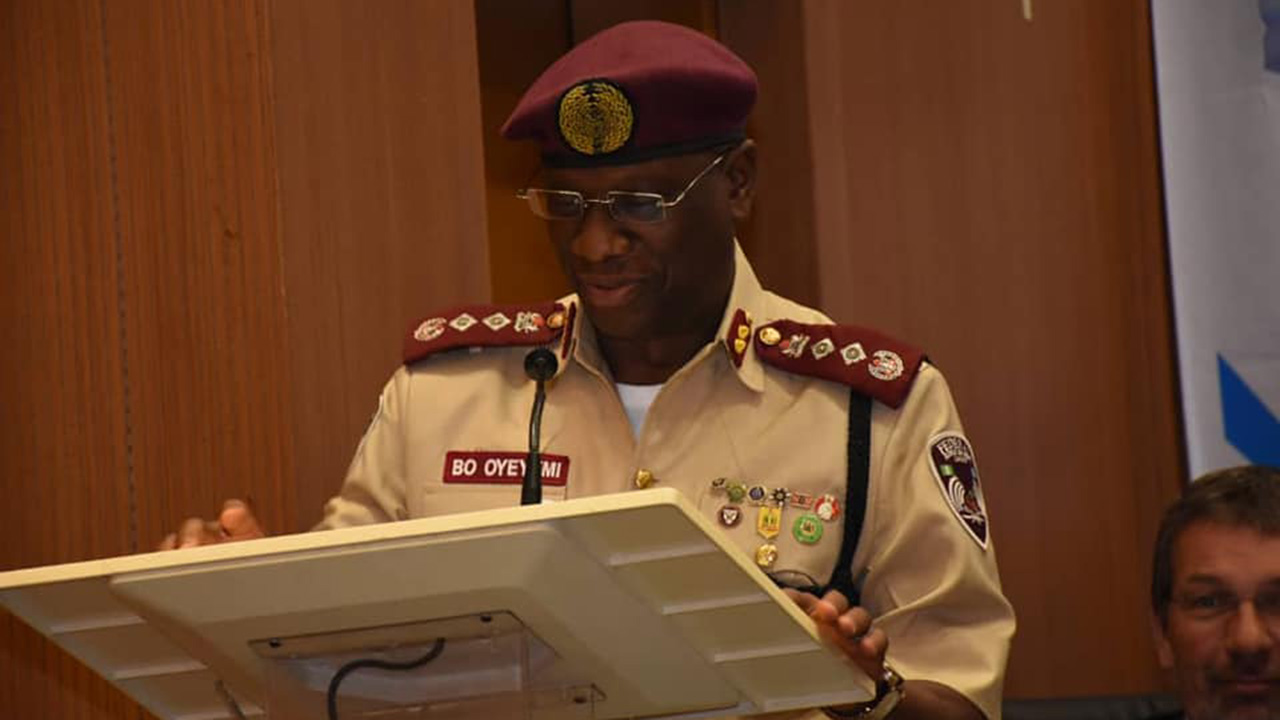 Image result for The Corps Marshal, Federal Road Safety Commission (FRSC), Dr. Boboye Oyeyemi,