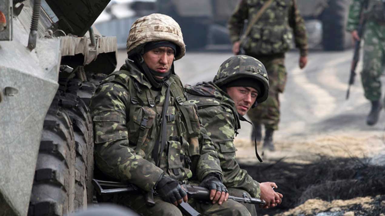 Ukrainian soldierS