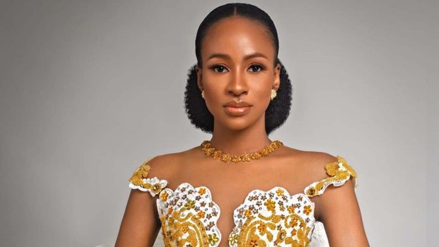 Anto Lecky looks ethereal in Bibi Lawrence’s 2020 bridal collection ...