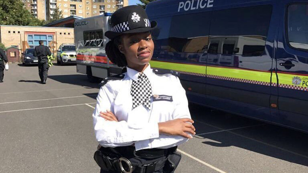 SEXUALLY EXCITED POLICEWOMAN