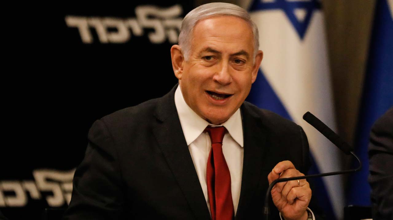 Netanyahu's rule threatened by deadlocked Israeli polls | The Guardian ...