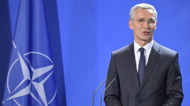 Trump to host NATO chief as alliance faces strains | The Guardian ...