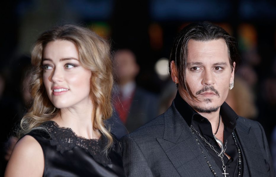 amber heard cuts finger