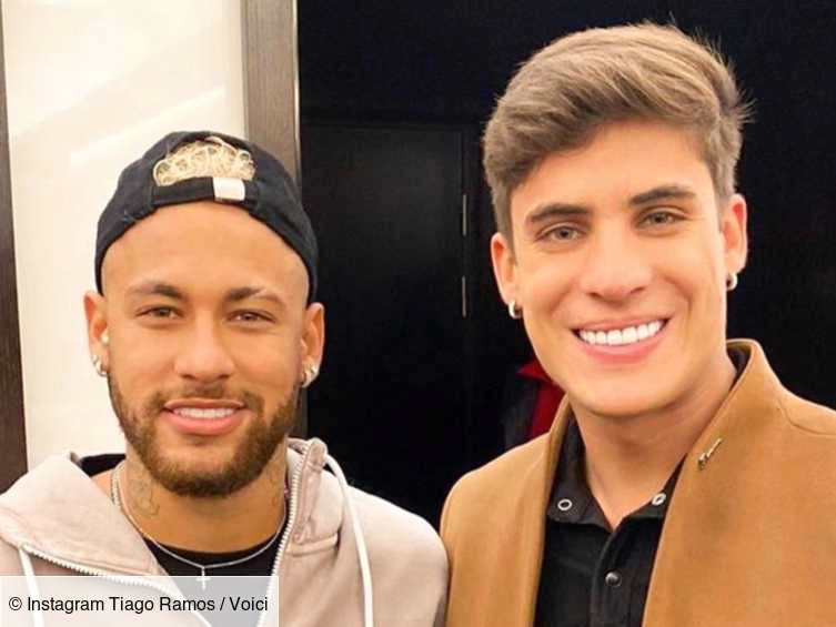 Neymar and Tiago Ramos