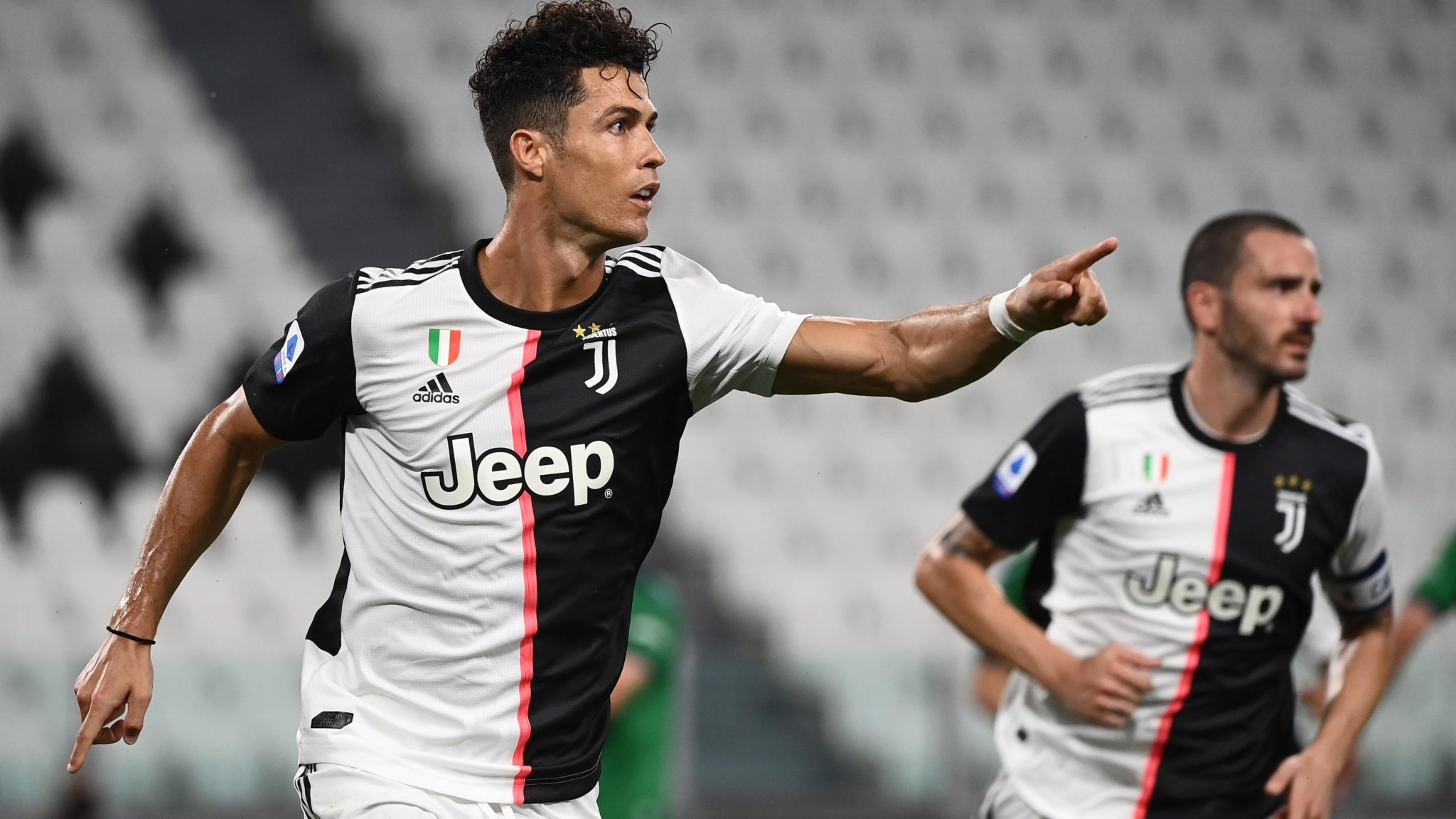 Cristiano Ronaldo scores controversial penalty for Juventus, as