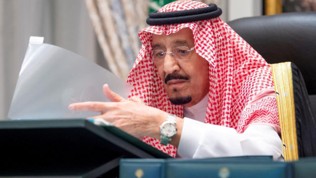 Saudi king calls for 'fair' Palestinian solution in Trump call | The ...