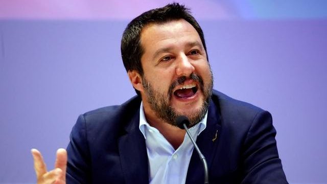 Police intervene after Salvini and woman scuffle in Italy | The ...