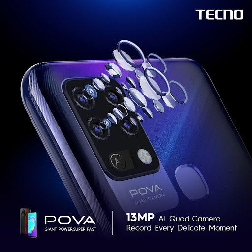 tecno pova camera features