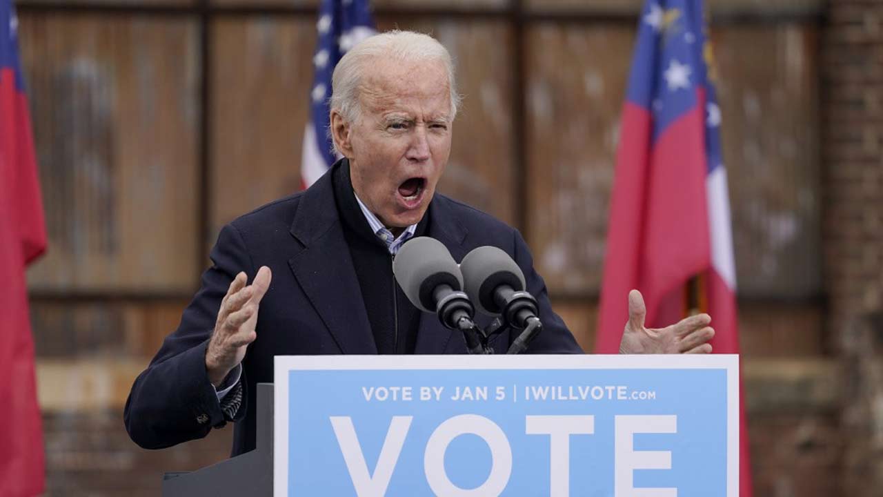 Biden joins battle for Senate as top Republican accepts win | The ...