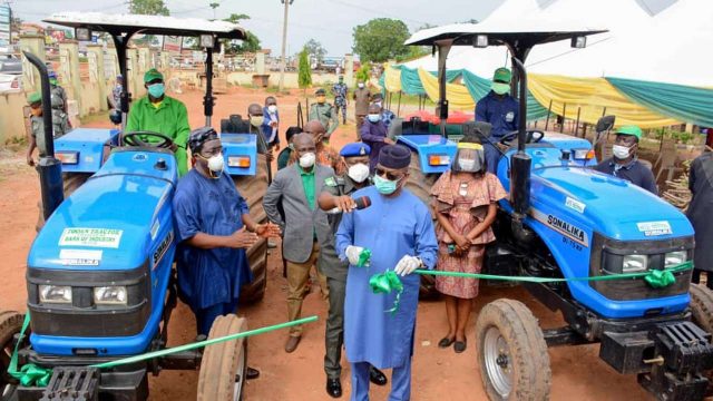 Ogun: Abiodun commissions multi-million naira dairy farm, targets