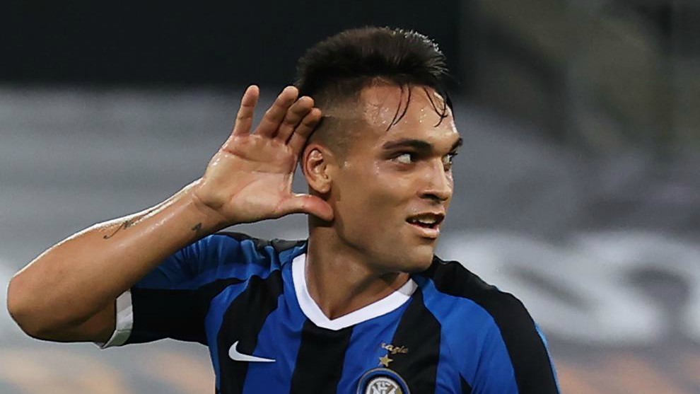 Lautaro hat-trick sends six-goal Inter Milan top of Serie ...