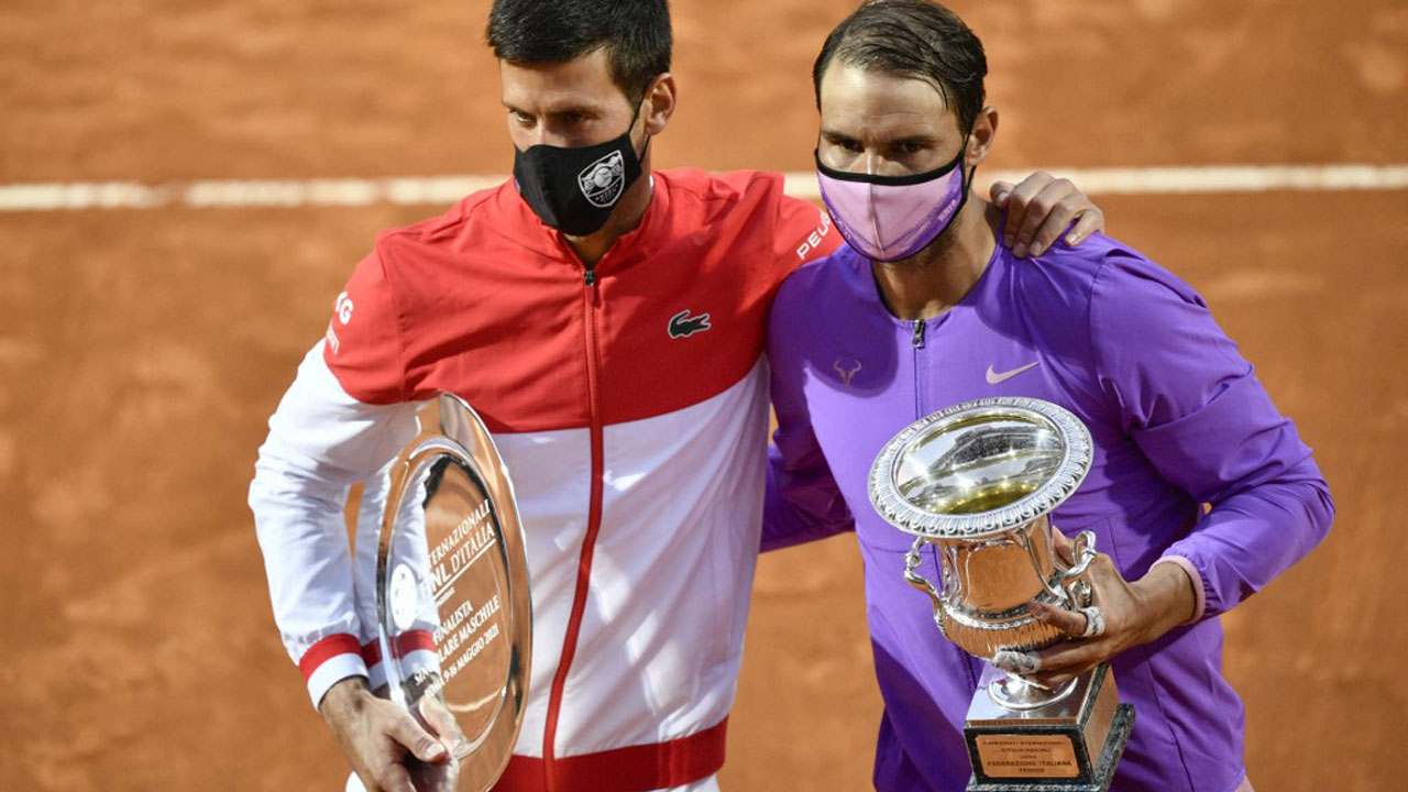 Rafael Nadal beats Novak Djokovic to win 10th Italian Open title