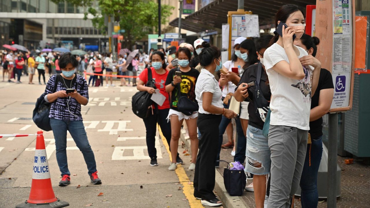 Domestic workers alarmed by compulsory Hong Kong vaccine plan | Guardian9Ja