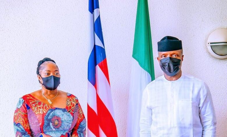 Nigeria and Liberia 2 e1622219862342 780x470 1 Osinbajo hosts Liberian vice president | The Guardian Nigeria News