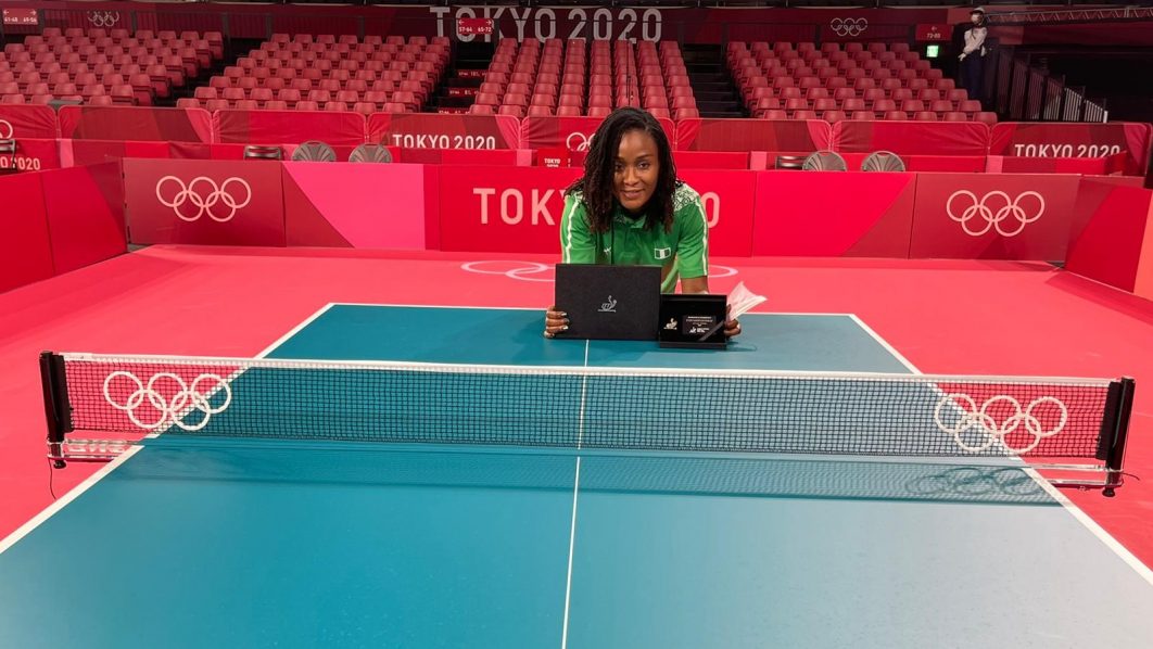 Funke Oshonaike Officially Inducted Into Olympics Table Tennis Club 7 The Guardian Nigeria News And World Sport