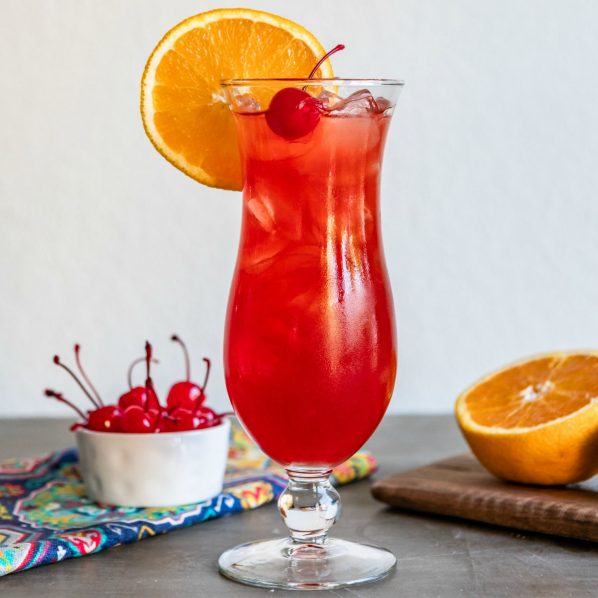 How To Make A Glass Of The Hurricane Cocktail — Guardian Life — The 