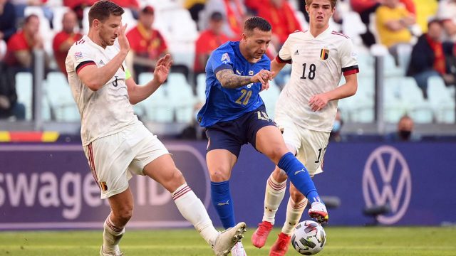 Italy beat Belgium to finish third in Nations League | The Guardian ...