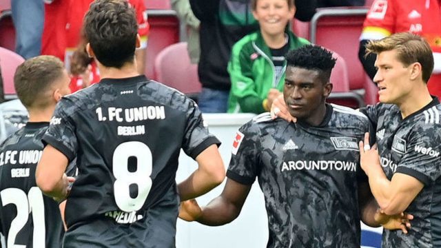 Awoniyi strikes twice as Union beat Mainz