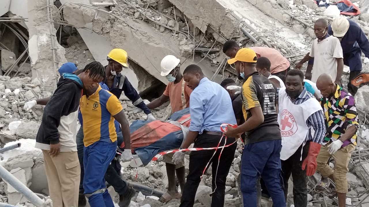 Three Die, Three Rescued, Others Trapped As 21-storey Building ...