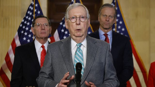 Top US Republican McConnell lashes out at Biden — World — The Guardian ...