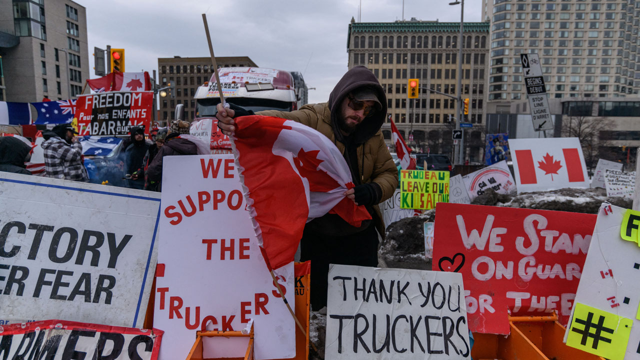 Polícia dá ultimato a manifestantes para deixar capital do Canadá |  The Guardian Nigéria Notícias