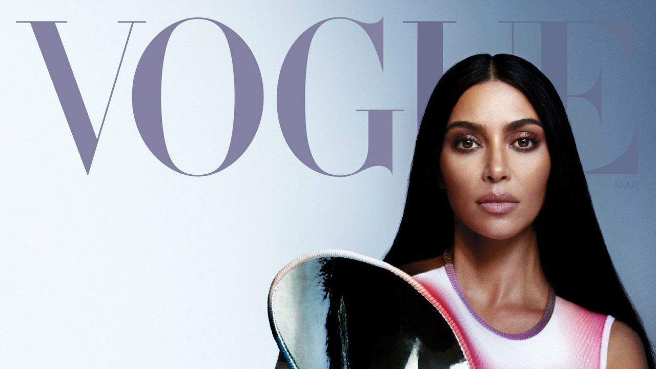 Kim Kardashian Chooses Herself As She Stars In New Vogue Cover ...