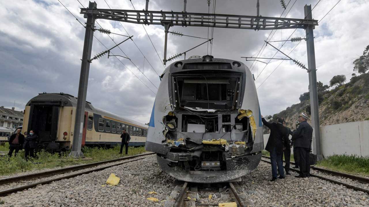 Train collision