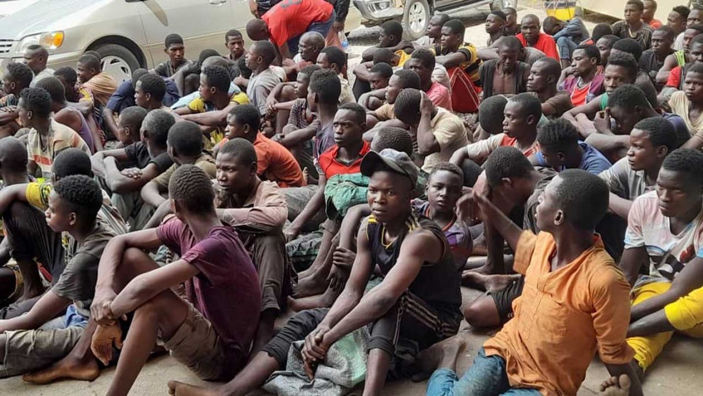 FCT police nab 98 scavengers for alleged theft of manhole covers ...