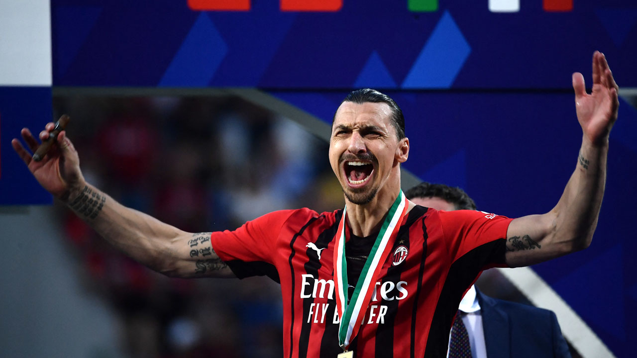 Striker Zlatan Ibrahimovic set to miss rest of 2022 as AC Milan