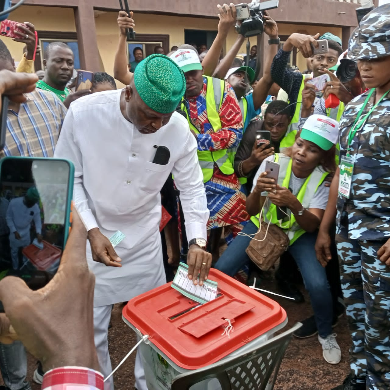 Ekiti election: APC candidate Oyebanji votes, confident of victory | The  Guardian Nigeria News - Nigeria and World News — Nigeria — The Guardian  Nigeria News – Nigeria and World News