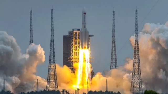 China Launches Second Of Three Space Station Modules | The Guardian ...