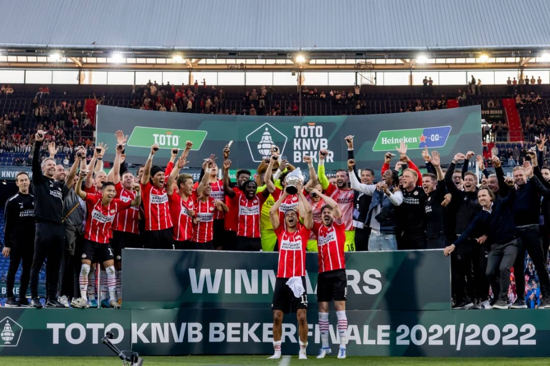  PSV win KNVB Cup for the tenth time in history