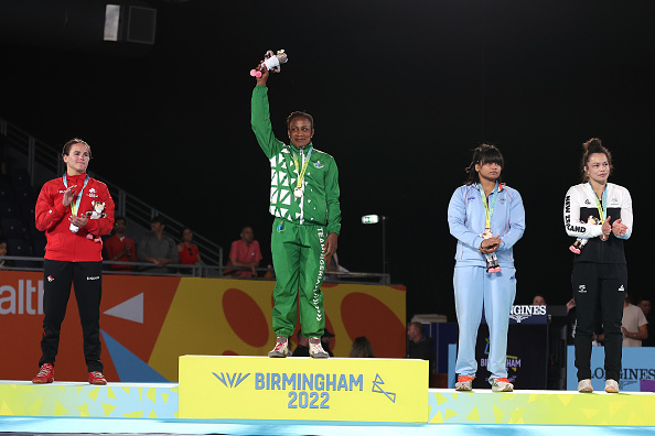 Blessing Oborodudu retains Commonwealth Games wrestling gold | The ...