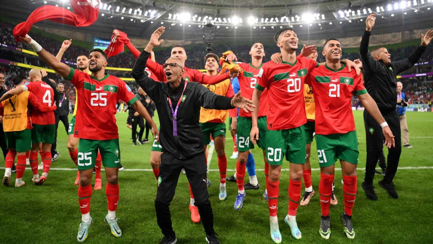 Morocco defeats Portugal to advance to the World Cup semifinals : NPR