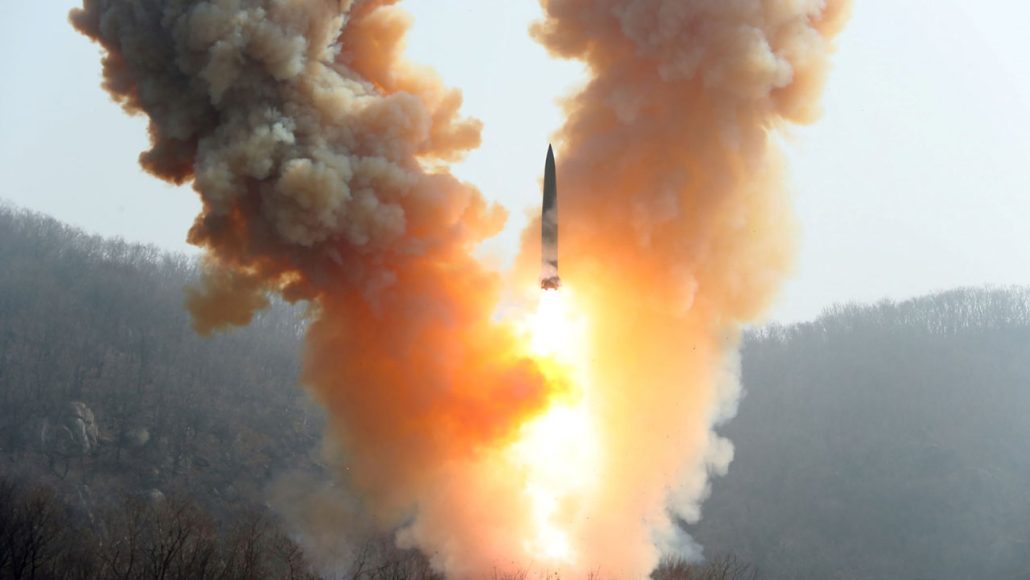 North Korea fires long-range ballistic missile — World — The Guardian ...