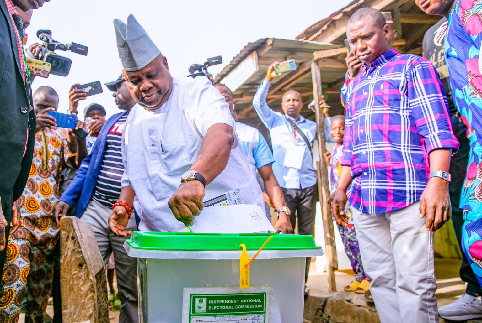 2023 Election Osun Governor Adeleke Casts Votes The Guardian Nigeria News Nigeria And World 0202