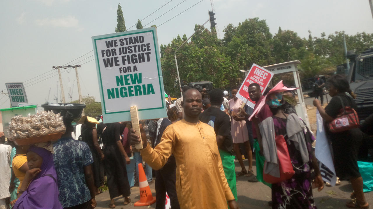 Election: Protesters storm national collation centre seeking justice ...