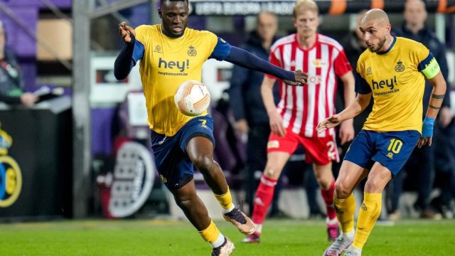 Nigerian striker Boniface grabs assist as Union Saint-Gilloise reach ...