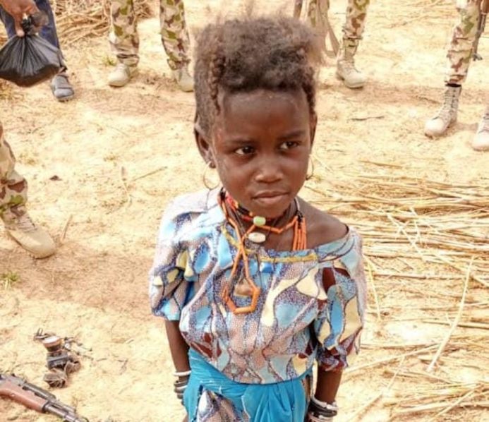 Nigerian Troops Rescue Girl From Terrorists, Reunites Her With Family ...