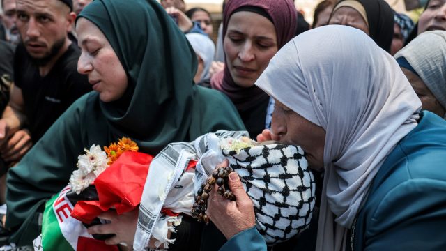 Palestinian toddler killed by Israeli forces buried — World — The ...