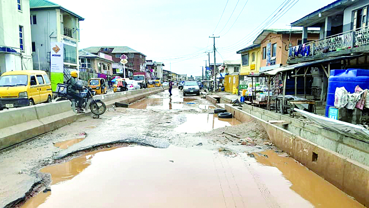 Heavy rains leave Lagos roads in shambles — Nigeria — The Guardian ...