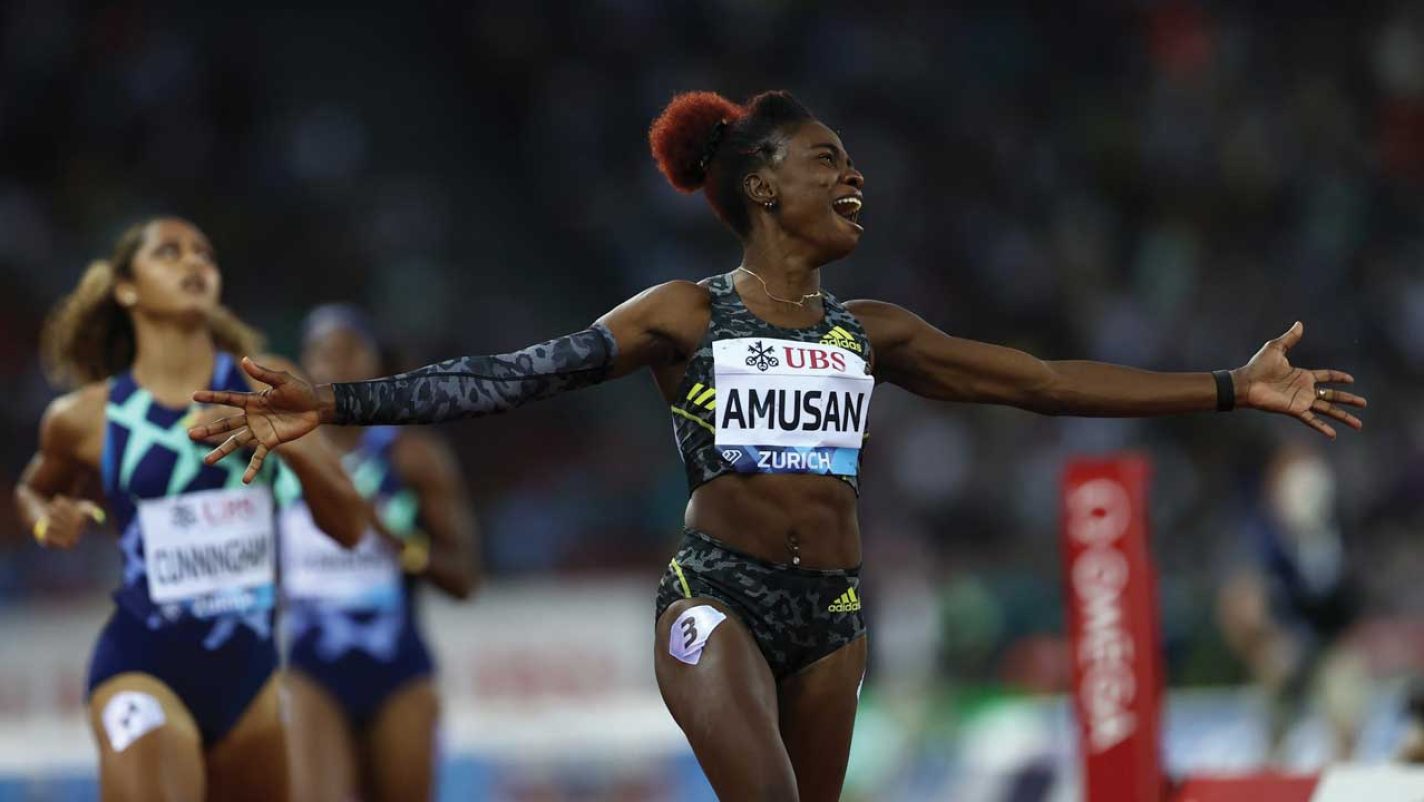 Amusan wins gold at Stockholm Diamond League as Bamidele takes 400m