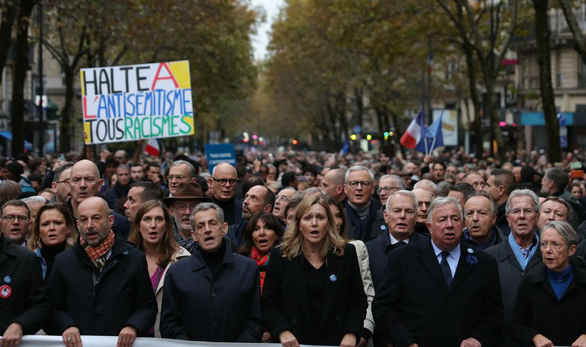 French pensioner gets jail term for anti-Semitic graffiti